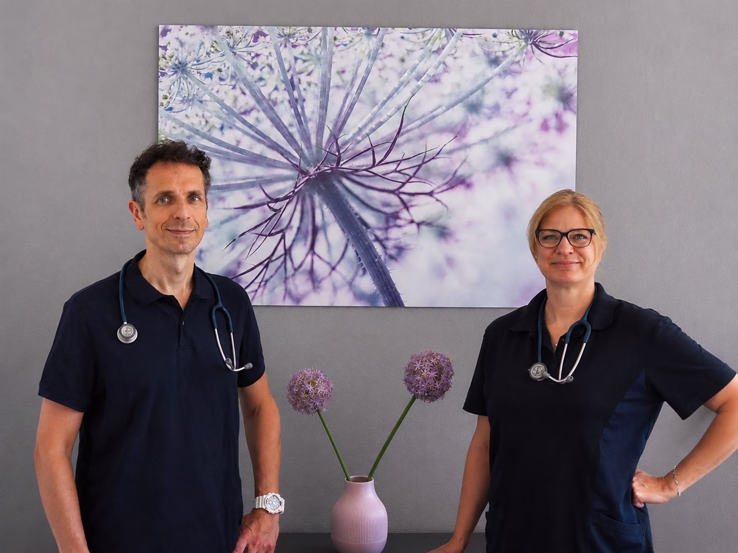 Silke Mockett und Dr. med. Christian Grabow, Fachärzte für Allgemeinmedizin